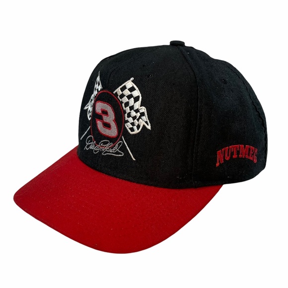 Vintage Dale Earnhardt snapback cap USA #3 Nutmeg wool blend Nascar hat - Picture 2 of 12